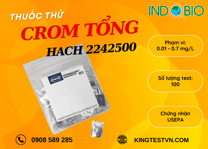 Thuốc thử crom tổng Hach 2242500